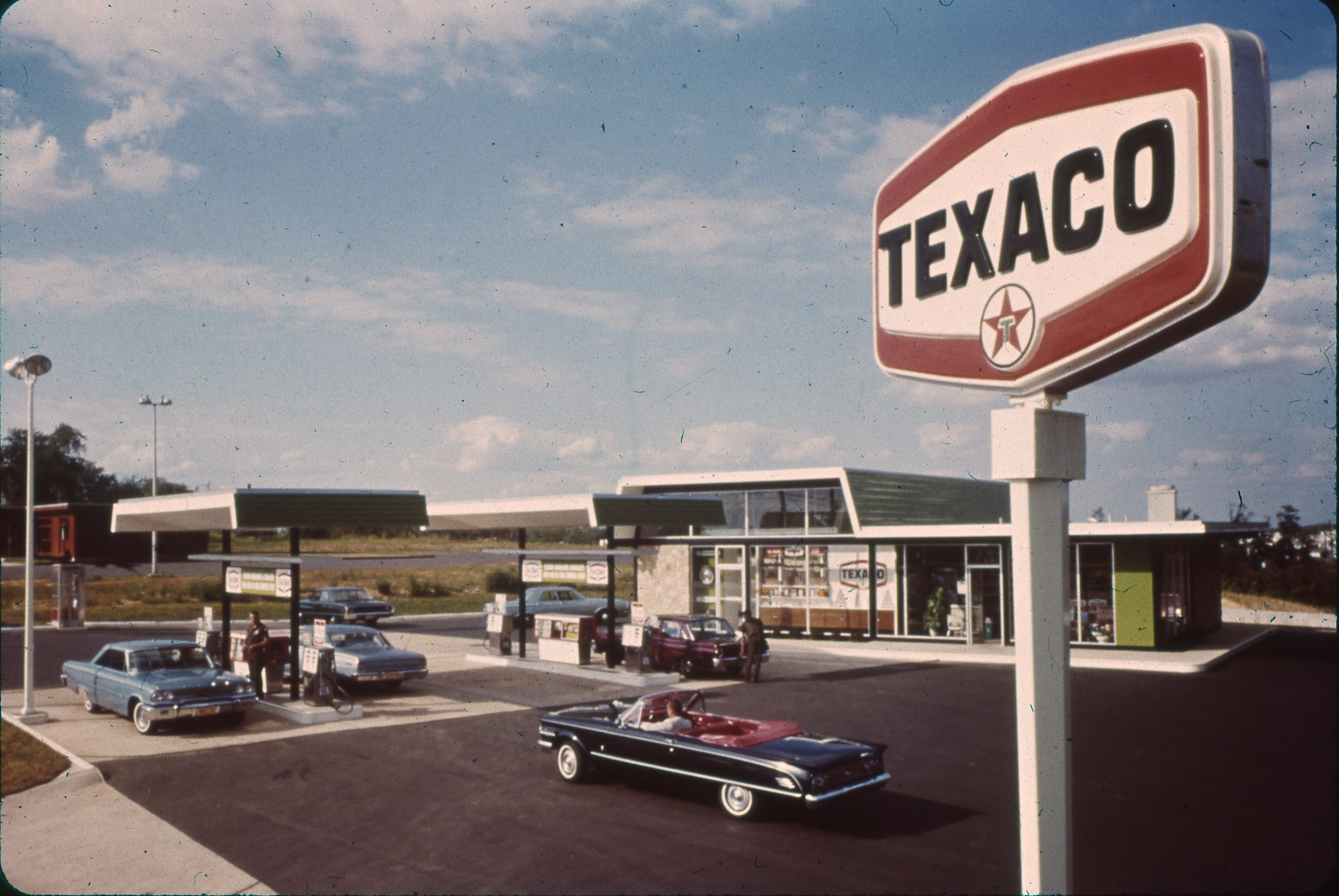 Older Texaco station Older Texaco station